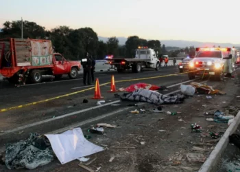Asciende a 17 la cifra de migrantes muertos por un accidente en México