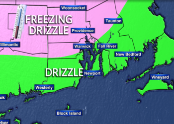 Alerta meteorológica: la lluvia se reduce a llovizna; sigue la preocupación por el hielo