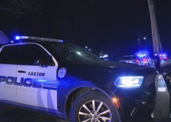 Un hombre atropellado en Easton