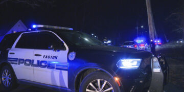 Un hombre atropellado en Easton