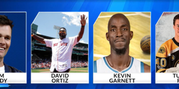 Leyendas del deporte retiradas de Nueva Inglaterra entre los residentes de Massachusetts 