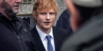 Ed Sheeran se pone musical con el jurado de Nueva York