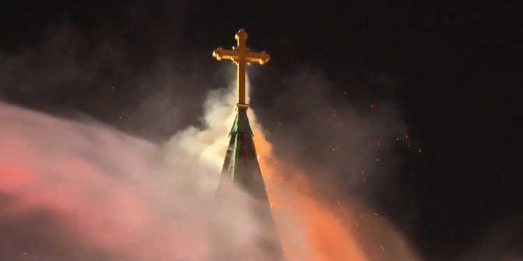 Se investiga si el incendio de la iglesia de Massachusetts fue provocado