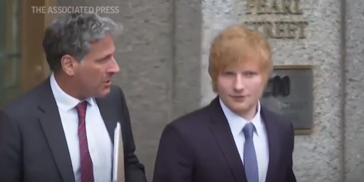 Ed Sheeran declara en la demanda por derechos de autor de «Let’s Get It On