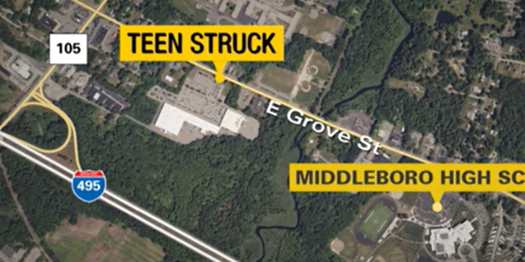 Adolescente atropellado, gravemente herido por un coche en Middleboro