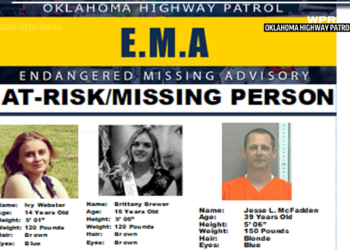 Hallan 7 cadáveres durante la búsqueda de dos adolescentes desaparecidos en Oklahoma