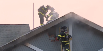 Novios preocupados tras el incendio del Kirkbrae Country Club