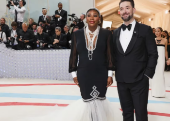 Serena Williams reveló que está embarazada con una producción especial de fotos en la Met Gala