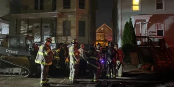 Evacuada una vivienda en Providence, considerada inhabitable tras un accidente en la construcción