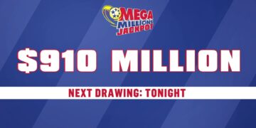 El bote de Mega Millions asciende ya a 910 millones de dólares antes del sorteo del viernes