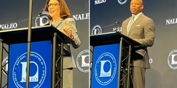 Latinos necesitan “más líderes” y “posiciones de alto perfil”, dice gobernadora Kathy Hochul en conferencia de NALEO