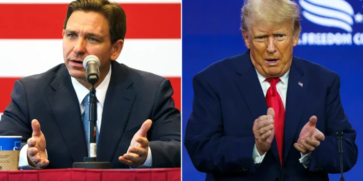 DeSantis dice que los «insultos juveniles» de Trump le ayudan