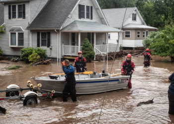 Las tormentas severas generan inundaciones en el noreste y dejan al menos un muerto en el condado de Orange, Nueva York