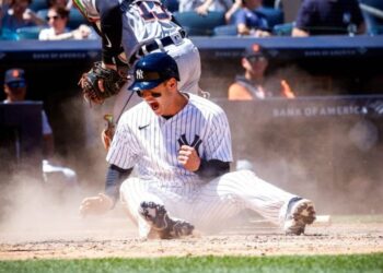 Anthony Rizzo acabó su sequía de jonrones con los Yankees y Taylor Swift fue su amuleto de la suerte [Video]