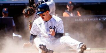 Anthony Rizzo acabó su sequía de jonrones con los Yankees y Taylor Swift fue su amuleto de la suerte [Video]