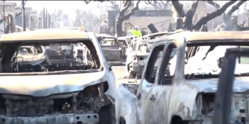 Una mujer de Massachusetts busca a un familiar desaparecido tras los incendios de Maui